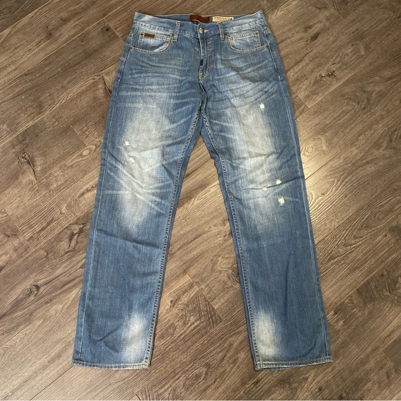 LRG denim jeans size 34/33 100% Cotton LRG lifted Research - Picture 1 of 16